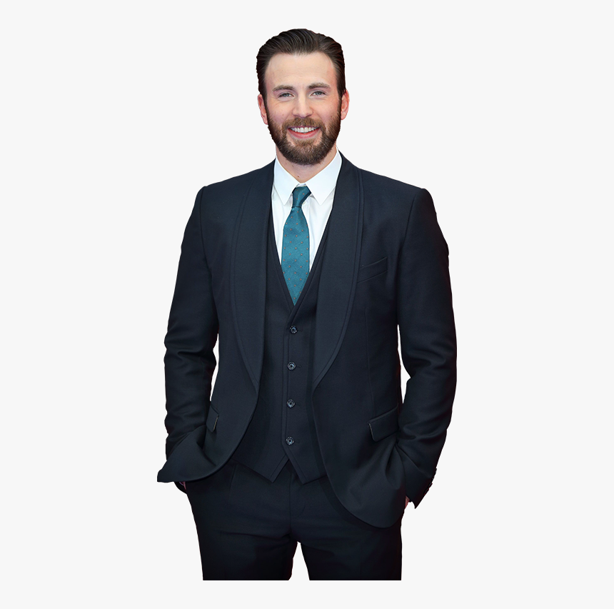 Chris Evans - Tuxedo, HD Png Download