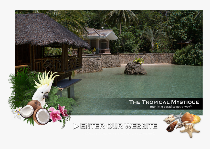 Welcome To The Tropical Mystique Resort - Vacation, HD Png Download