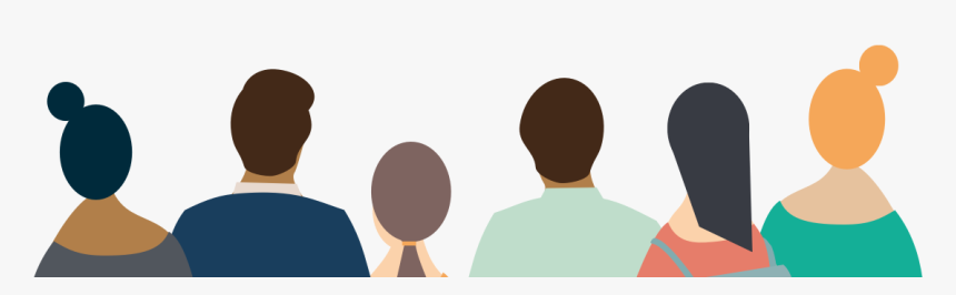 Students Sitting Cartoon Png, Transparent Png