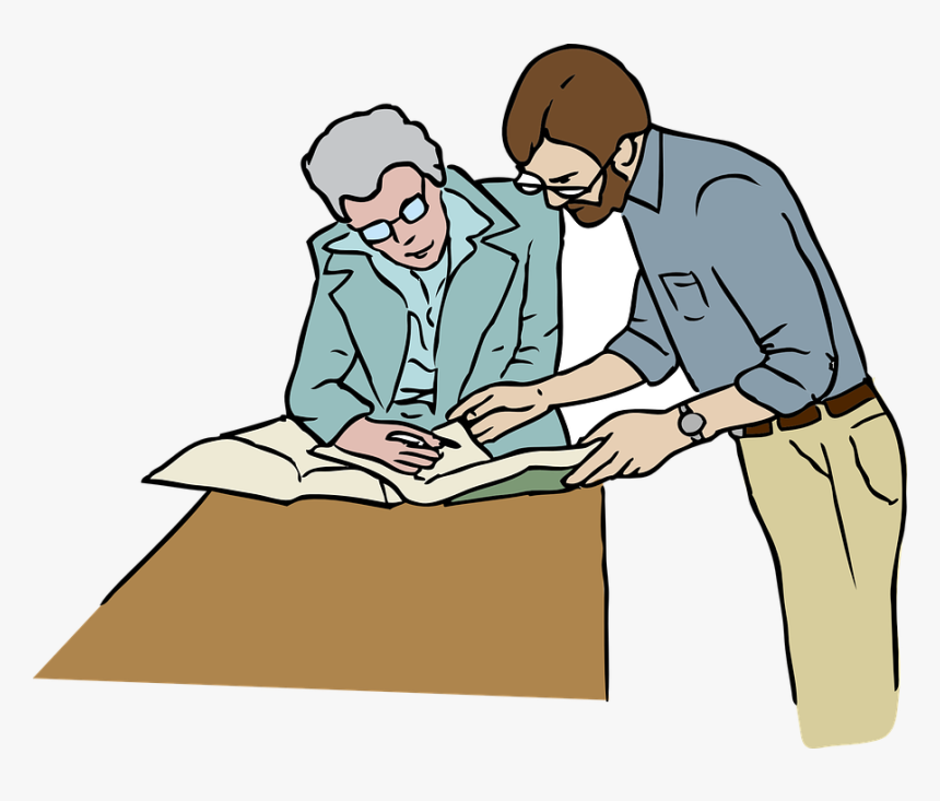 Research, Reading, Information, Studying, Textbook - Clip Art Office, HD Png Download