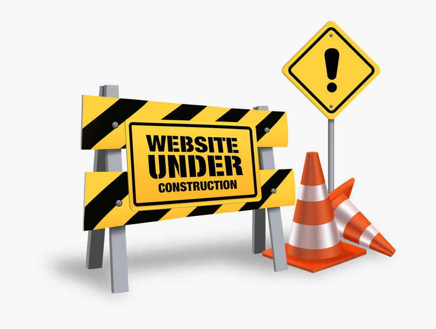 Website Under Construction Png - Site Under Construction Png, Transparent Png