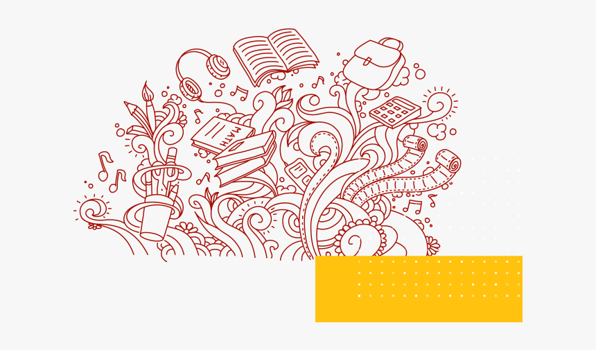 Pattern Back To School Png, Transparent Png