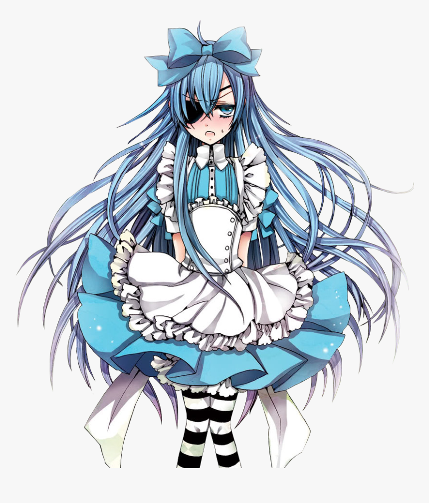 Black Butler Couples - Black Butler Ciel Alice In Wonderland, HD Png Download