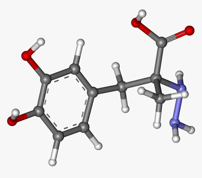 Carbidopa Ball And Stick - Carbidopa, HD Png Download