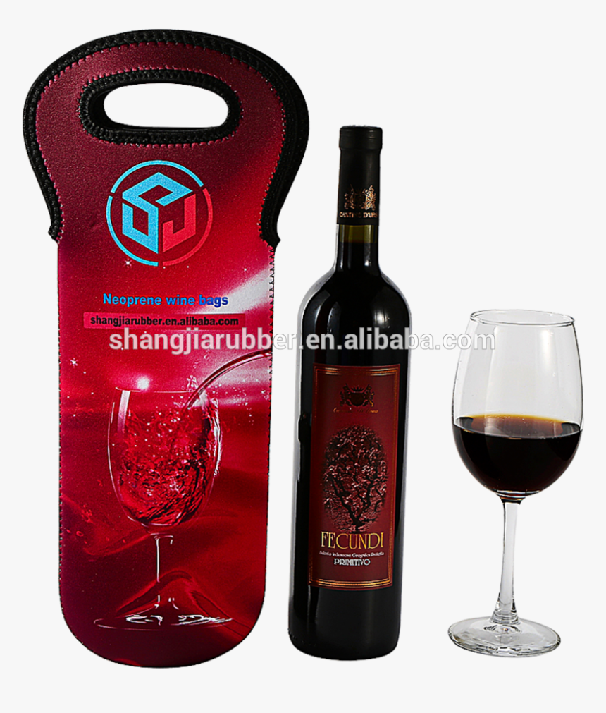 Fashion Kids Adult Girls Neoprenes Wine Bottle Cheap - Wine Glass, HD Png Download