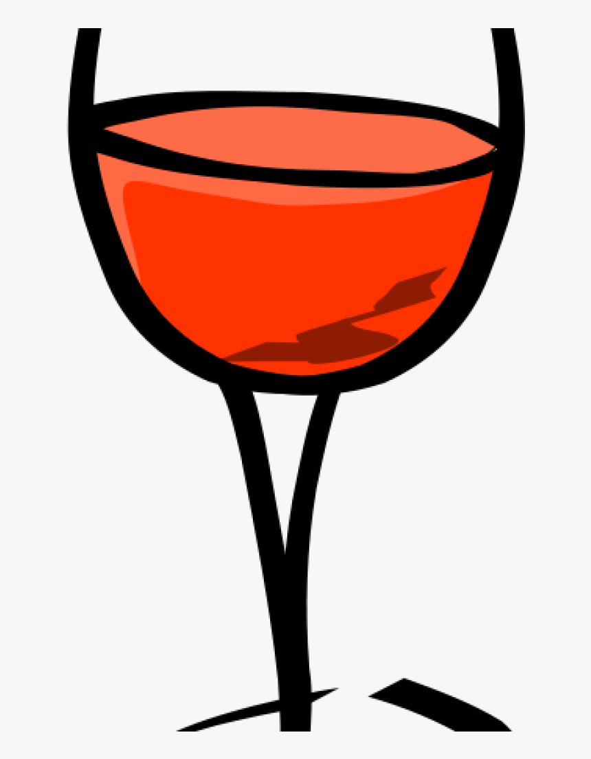 Transparent Wine Splash Png - Draw Glass Of Wine, Png Download