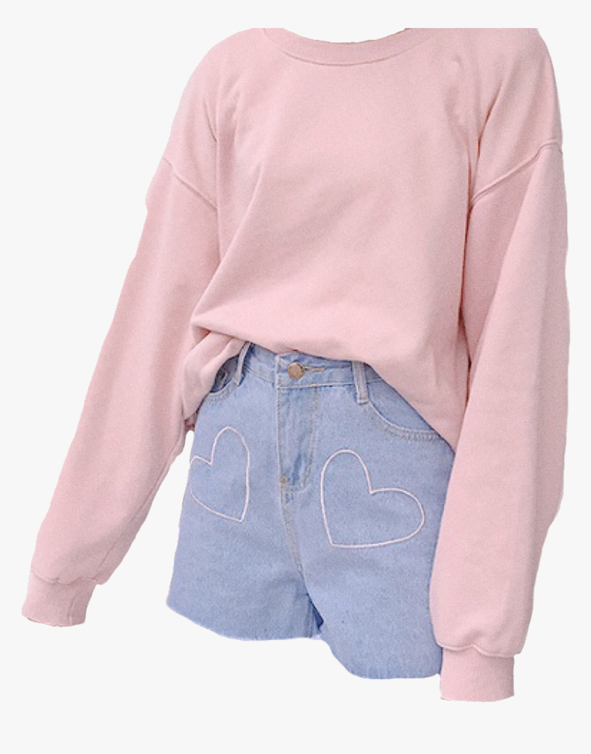 Clip Art Pin By Peachyymia On - Aesthetic Cute Pink Outfit, HD Png Download