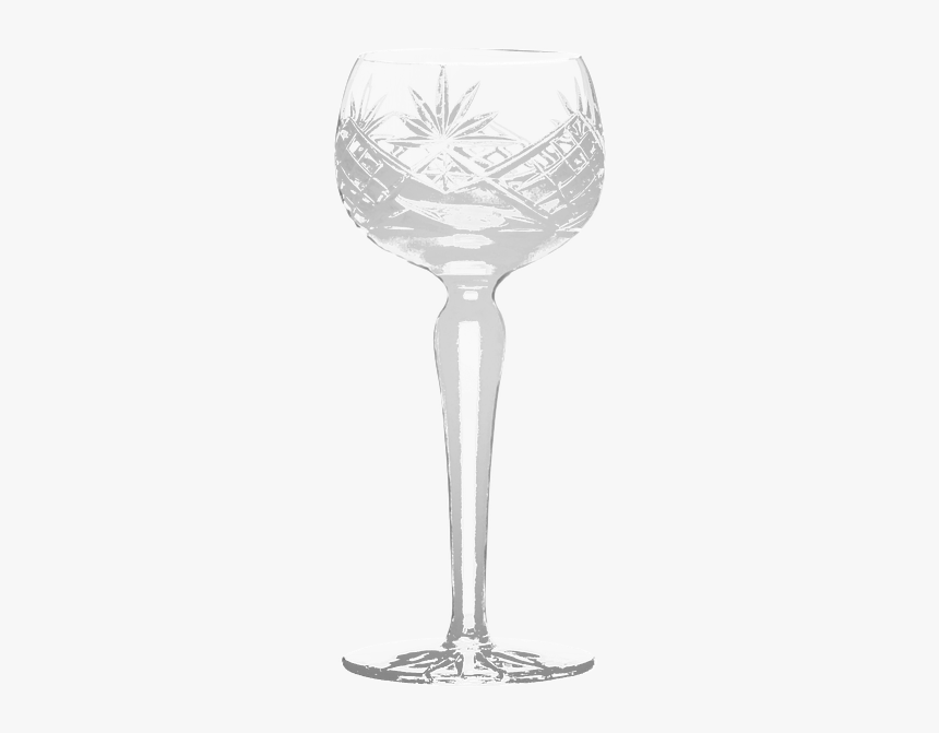 Röhmerglas, Wine Glass, Transparent, Isolated, Alcohol - Champagne Stemware, HD Png Download