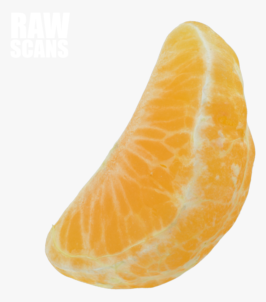 Vegetarian Cuisine Food Orange Fruit - Tangerine Slice Transparent, HD Png Download