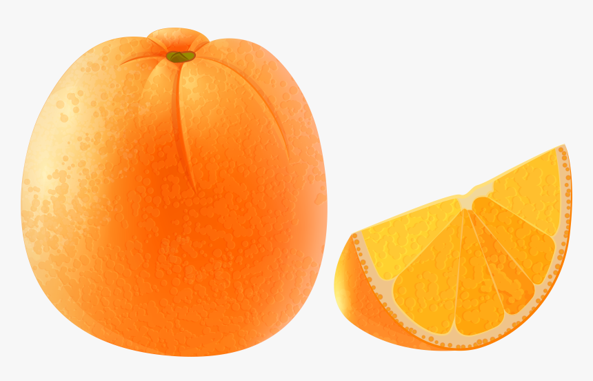 Orange Transparent Png Clip Art Image - Seedless Fruit, Png Download