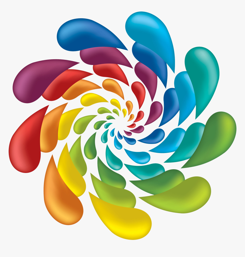 Transparent Math Clip Art - Rainbow Blob, HD Png Download