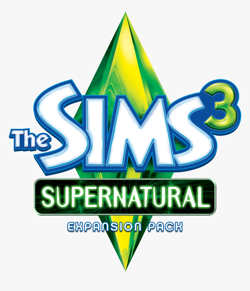 Transparent Supernatural Png - Sims 3 Supernatural Logo, Png Download