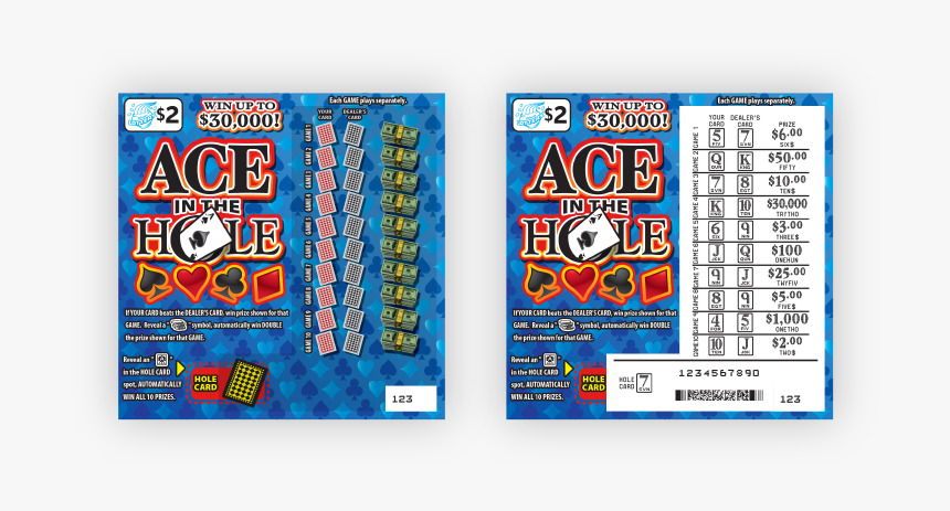 Illinois Lottery Ace In The Hole, HD Png Download