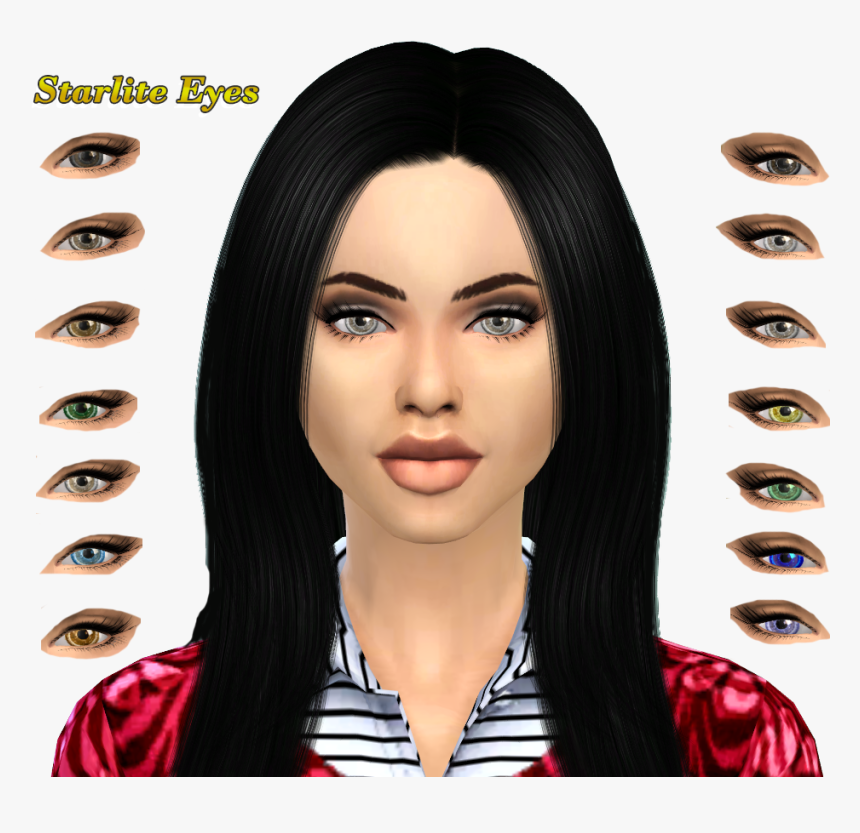 Sim S 4 Eyes - Girl, HD Png Download