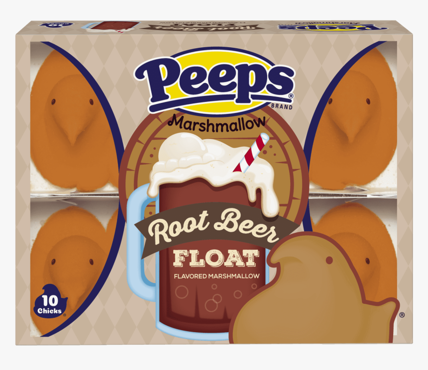 Root Beer Float Peeps Available Only At Kroger Family - Pancakes And Syrup Peeps, HD Png Download