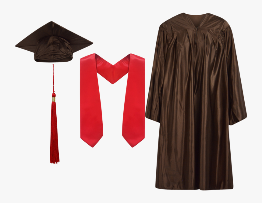 Graduation Hat Red And Bue, HD Png Download