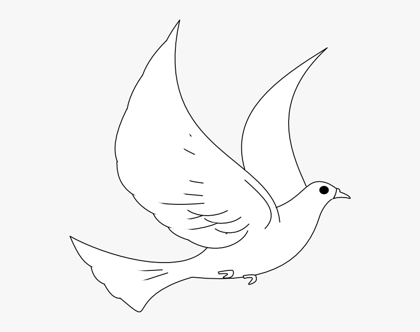 Turtle Dove Clipart Peace Sign - Dove Landing Png, Transparent Png