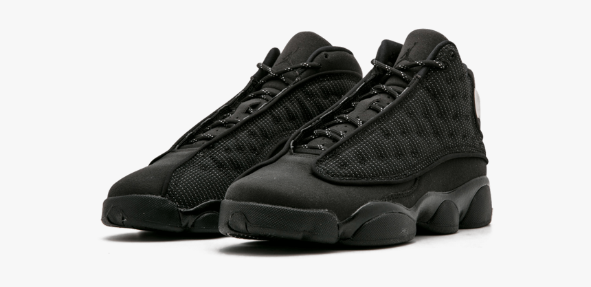 Black Cat Jordan 13, HD Png Download