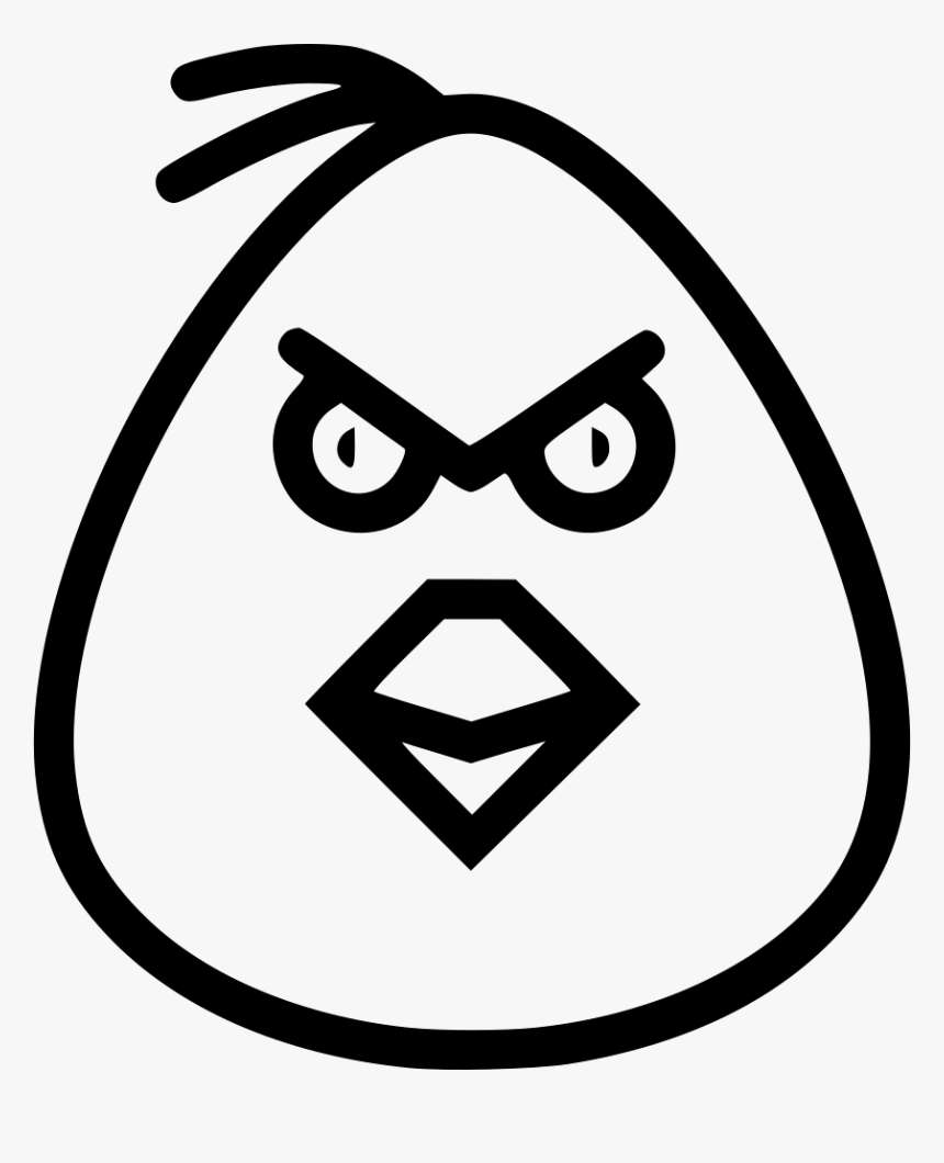 Game Mobile Angry Bird Cartoon Emotion - Angrybird Icon, HD Png Download