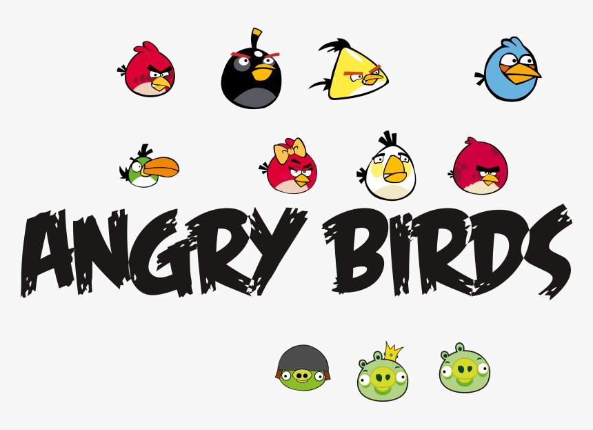 Angry Birds Logo Png, Transparent Png
