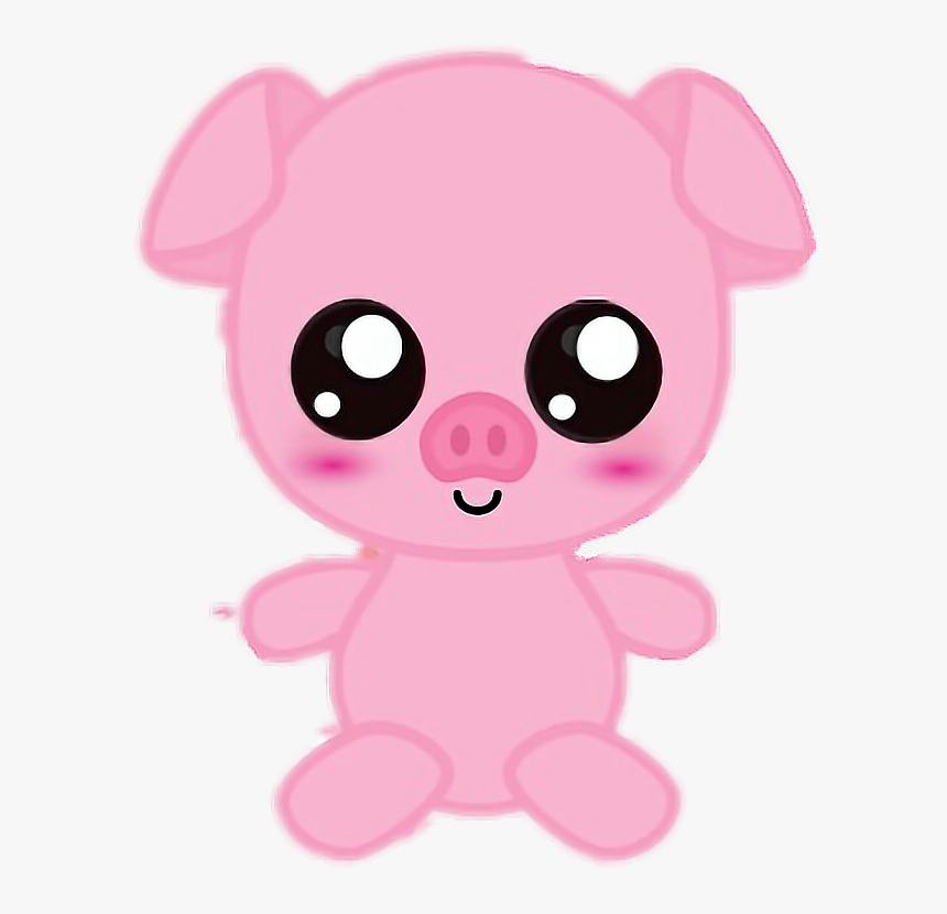 Pig Cutie Art Drawing - Angel Lilo Y Stitch, HD Png Download