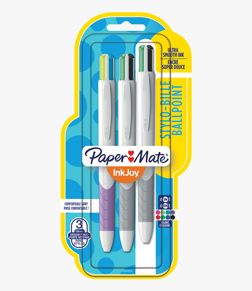 Paper Mate Inkjoy 4 Color Pen, HD Png Download
