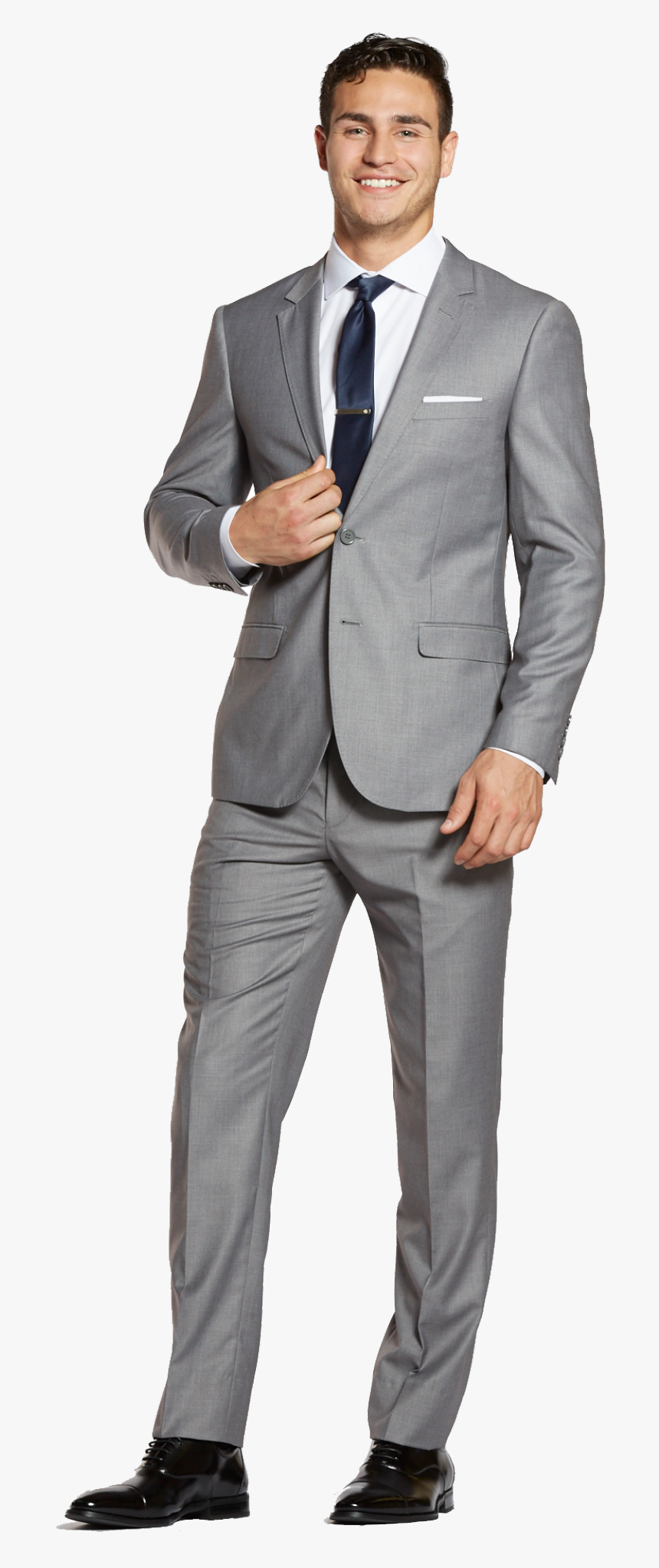 Alec Is Wearing A 40l Slim Jacket And 33l Slim Pants - Tuxedo, HD Png Download
