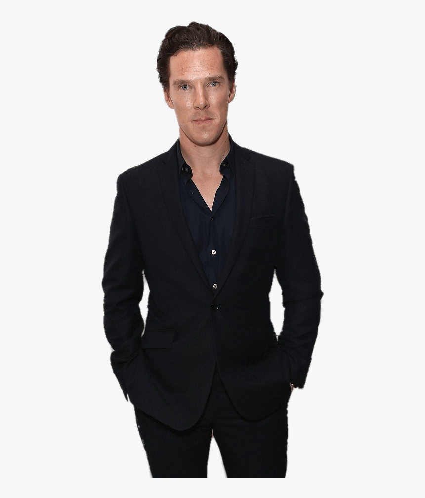Benedict Cumberbatch In Black Outfit - Benedict Cumberbatch Png, Transparent Png