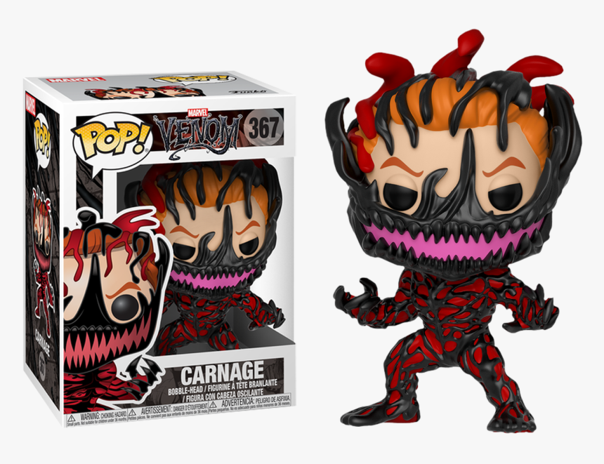 Carnage Pop Vinyl Figure - Carnage Venom Funko Pop, HD Png Download