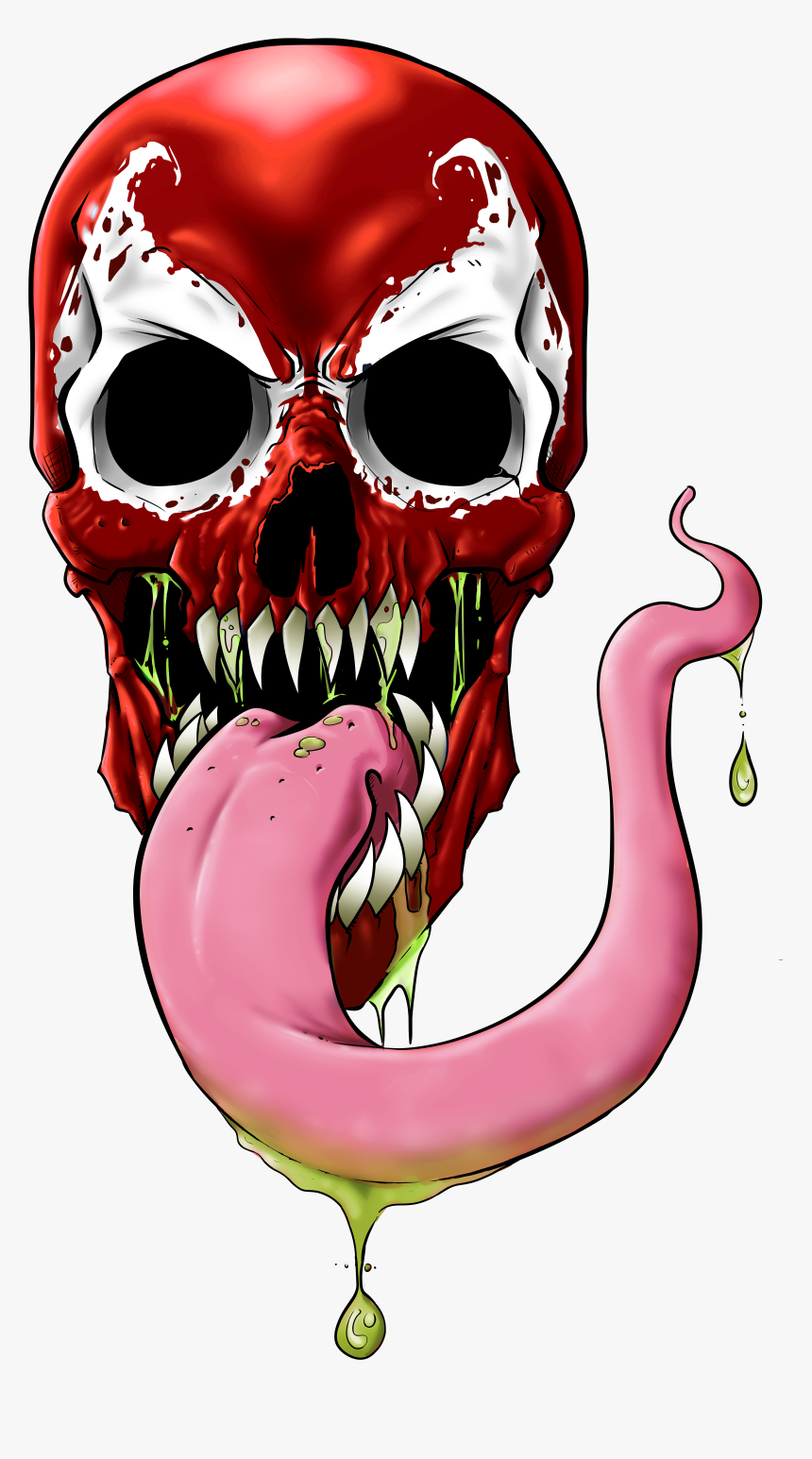 Carnage Skull, HD Png Download