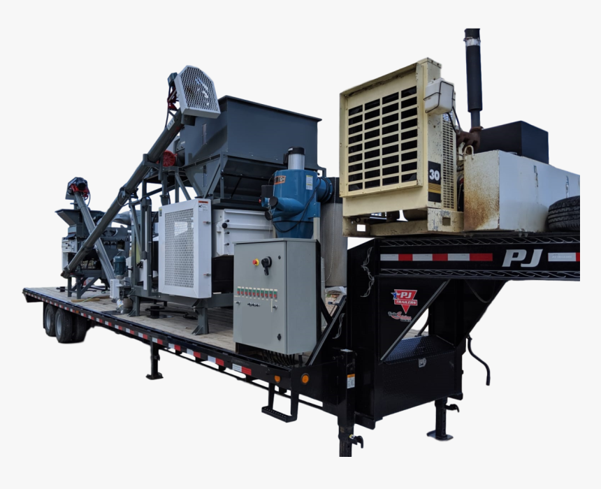 Global Hemp Solutions Mobile Or Stationary Industrial - Machine, HD Png Download