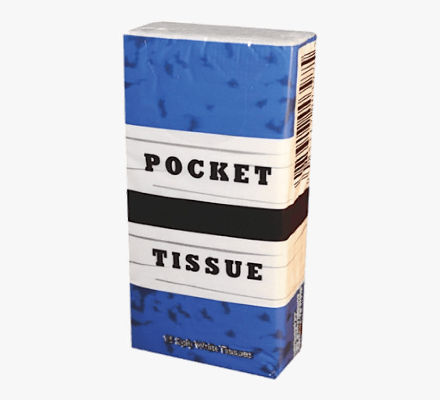 Pocket Tissues Blue - Transparent Png Pocket Tissue Png, Png Download
