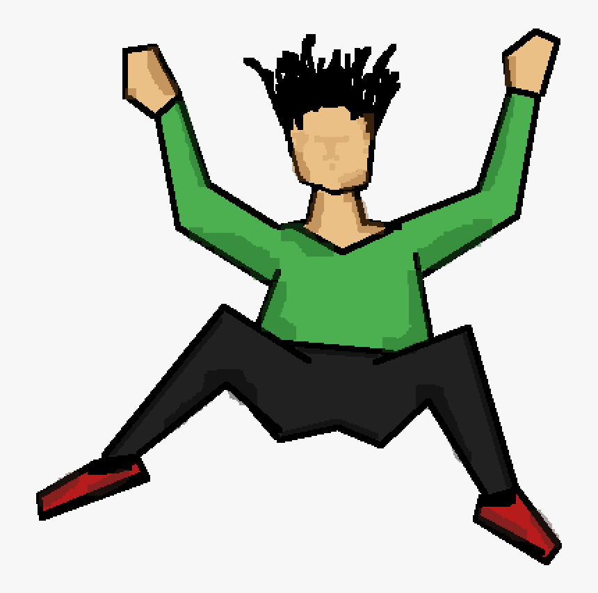 Falling Man - Cartoon - Cartoon, HD Png Download