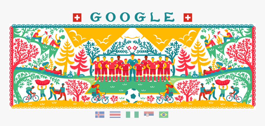 Google World Cup Switzerland, HD Png Download