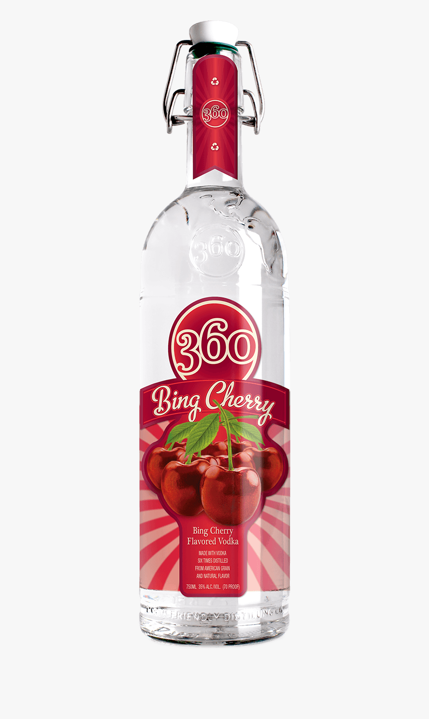 360 Red Delicious Apple Vodka, HD Png Download