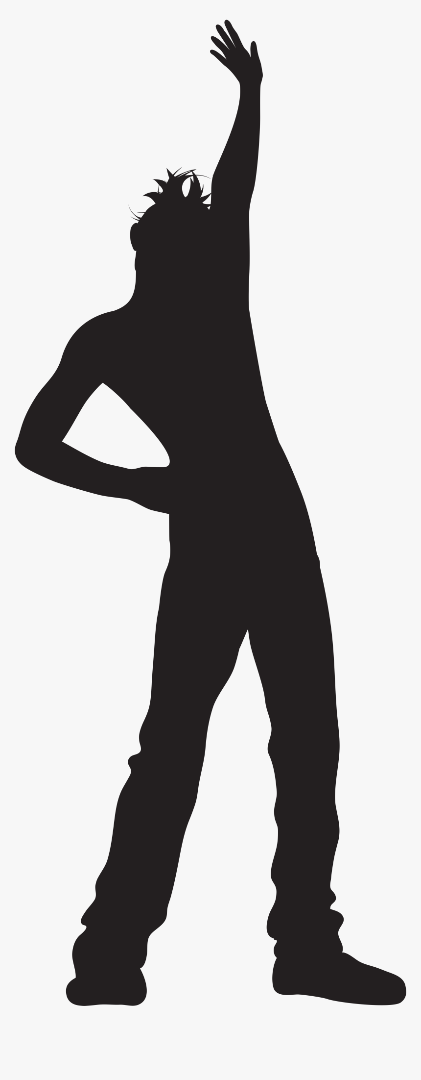Transparent Silhouette Man Png - Dancing Man Silhouette Png, Png Download