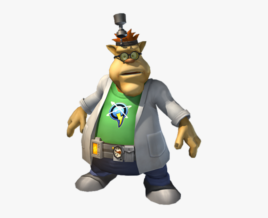 Big Al, In His Captain Qwark Fanshirt - Ratchet And Clank 3 Al, HD Png Download