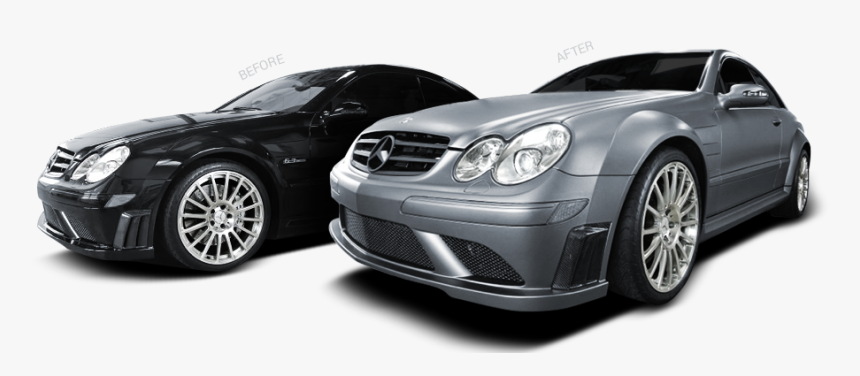 Car Wraps - Mercedes-benz Clk-class, HD Png Download