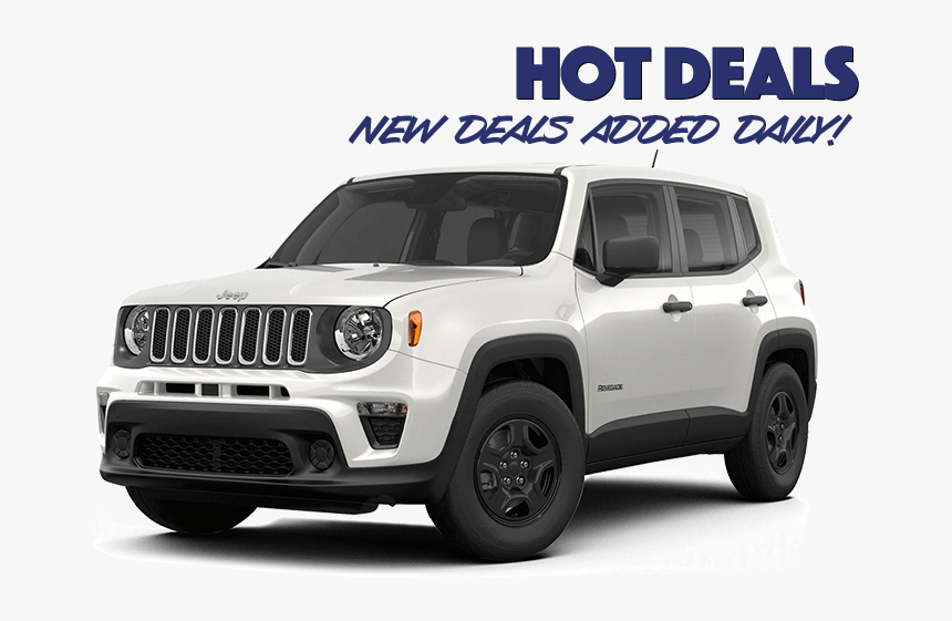 Silver 2019 Jeep Renegade, HD Png Download