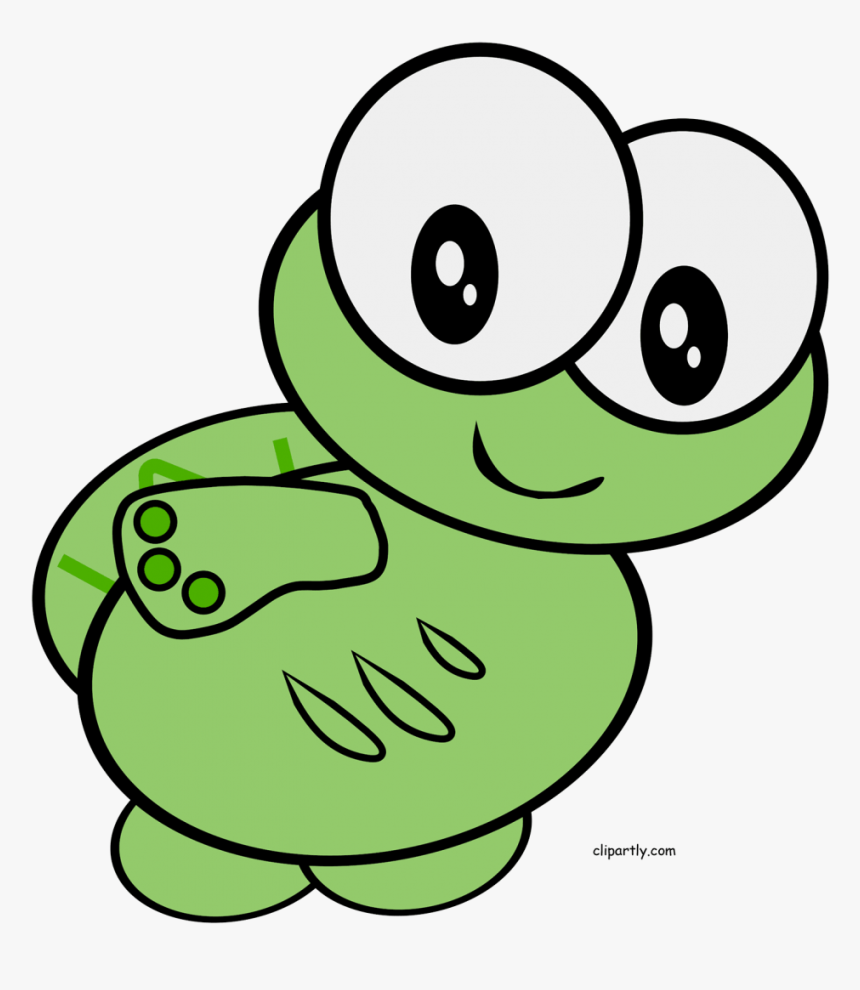 Basic Cartoon Turtle Clipart Png Download - Basic Cartoon, Transparent Png