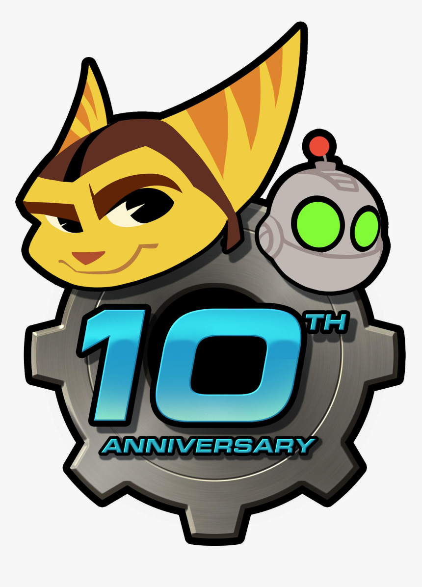 Ratchet And Clank 10th Anniversary, HD Png Download
