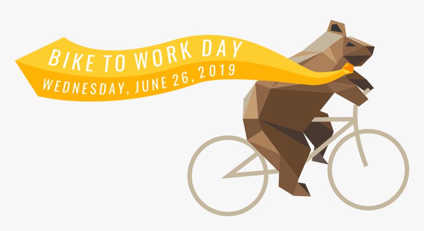 Biketoworkday-logo - Bike To Work Day 2019 Colorado, HD Png Download