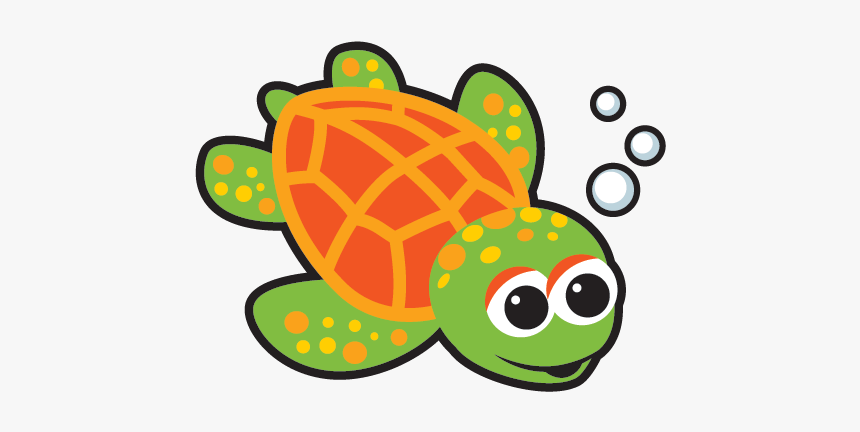 Transparent Swimming Turtle Clipart, HD Png Download