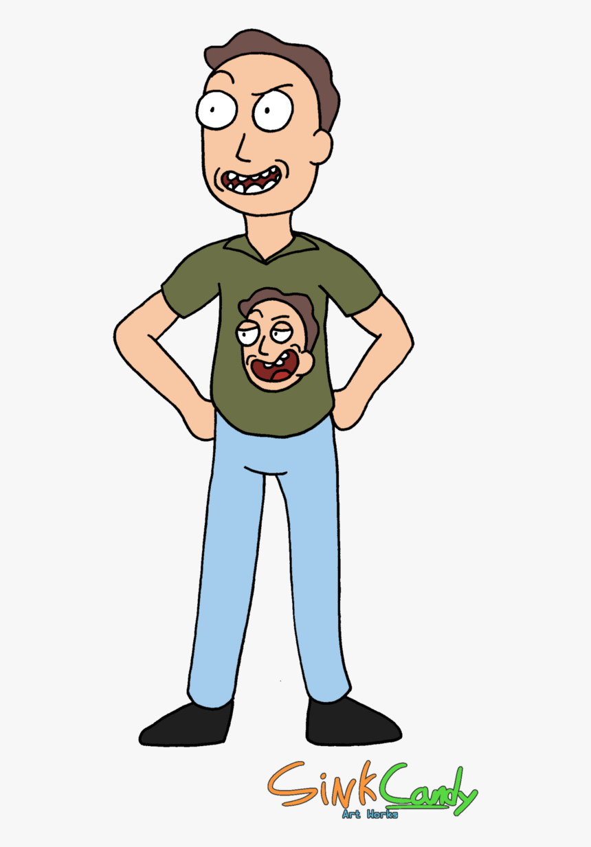 Rick And Morty Jerry Shirt, HD Png Download