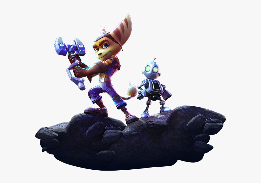 Ratchet And Clank - Ratchet Et Clank .png, Transparent Png