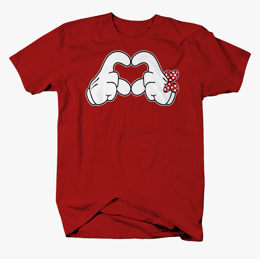 White Mouse Hand Holding Up Love Symbol Polka Dot Red - Sim Eu Tenho Um Plano De Aposentadoria, HD Png Download