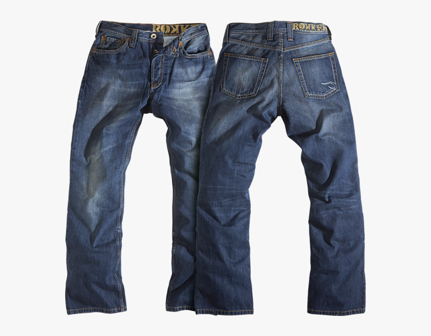 Jeans Png Free Download - Rokker Jeans, Transparent Png