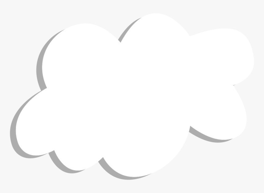 Cloud Sky Sticker Free Photo - Clipart Black And White Pilayar, HD Png Download
