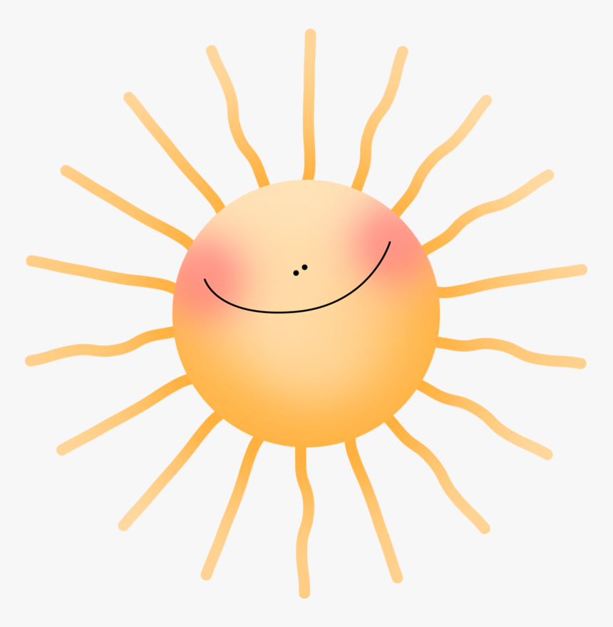 Morning Clipart Cute Baby Sunshine - Girl Riding A Bike Drawing, HD Png Download