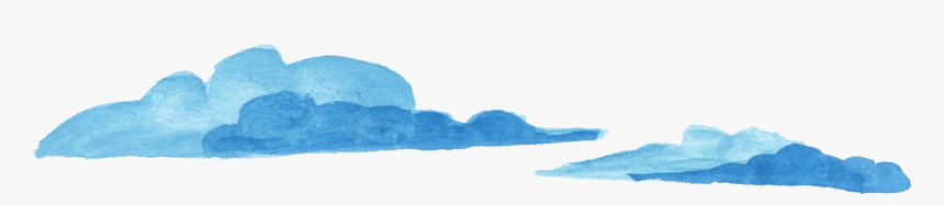 Cloud Drawing Watercolor Png, Transparent Png